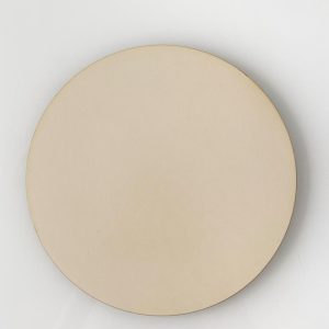 Подложка из кремового сатина 14 см., 3 мм.