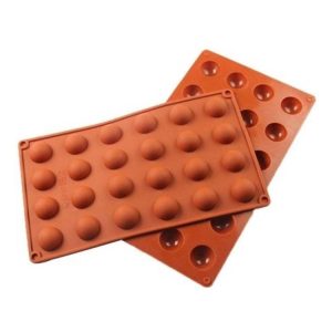 Форма силиконовая "Полусфера" d=3,8 см.