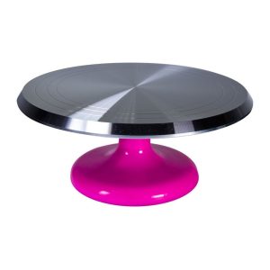 Поворотный столик металлический, диаметр 29 см.