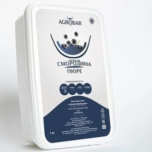 Пюре Agrobar черная смородина, 1 кг.