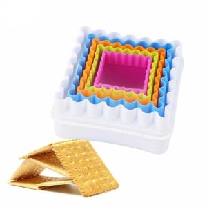 Набор вырубок "Рифленые квадраты"