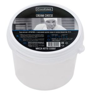 Сыр мягкий сливочный "КРЕМЧИЗ" 11 кг. от CooKing, 70%, Беларусь