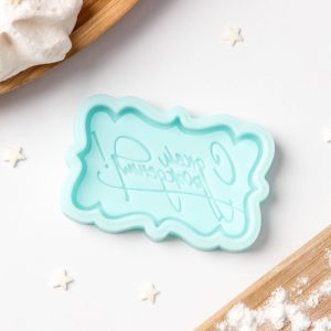 Силиконовый молд "С Днем рождения"