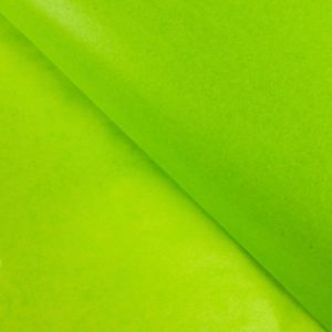 Бумага тишью двусторонняя, салатовая, 50/66 см.