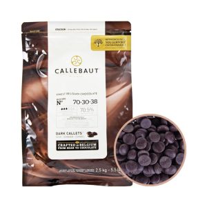 Горький шоколад Callebaut 70,5%, Бельгия, 2,5 кг.