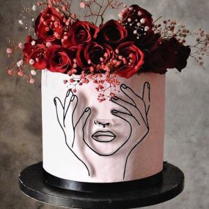 Топпер-силуэт "Предвкушение", черный