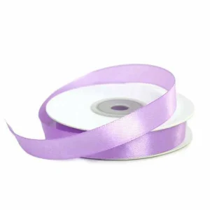 Лента атласная сиреневый , ширина 12 мм., длина 23 метра. №69