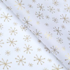 Бумага тишью "Снежинки", 50/66 см.