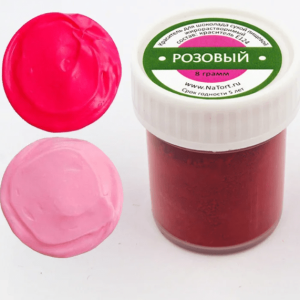 Краситель сухой жирорастворимый Розовый, 8 г. Индия