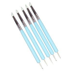 Набор силиконовых кисточек (стеков), 5 шт.