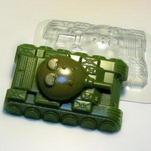 Форма пластиковая "Танк".