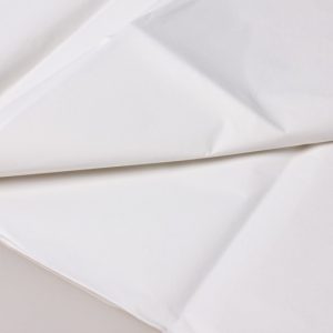 Бумага тишью двусторонняя, белая, 50/66 см.