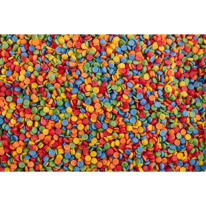 Посыпка конфетти яркие мини, цвет микс, 50 г.