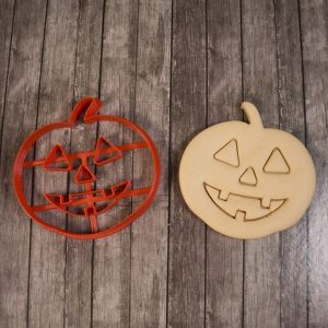 Вырубка с оттиском "Тыква Хэллоуин", 8 см.