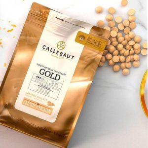 Белый шоколад со вкусом карамели Callebaut GOLD 30,4%, Бельгия, 100 гр.