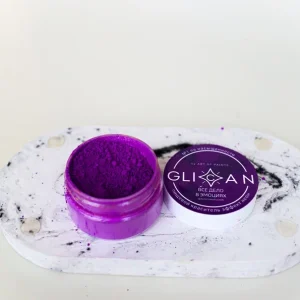 Краситель неоновый пищевой GLICAN, 10 гр. "Все дело в эмоциях" (фиолетовые оттенки)