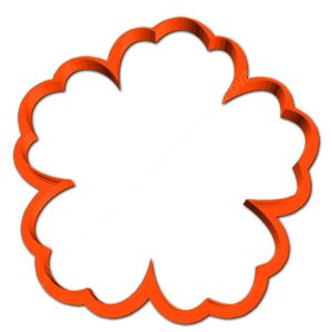 Вырубка для пряника "Цветочек весенний"