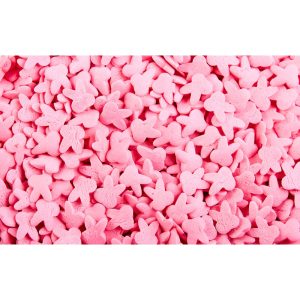 Посыпка Зайчики розовые большие, 50 гр.