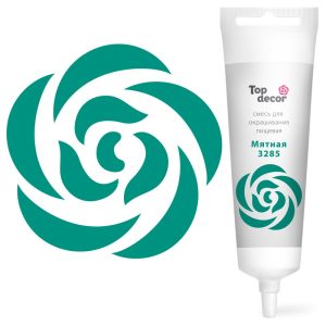 Краситель Топ декор гелевый водорастворимый Мятный, 100 г.