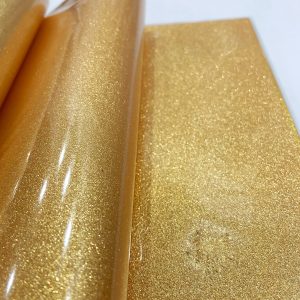 Съедобная сахарная бумага с мерцающим эффектом "Shimmer paper", золото, 1 лист.