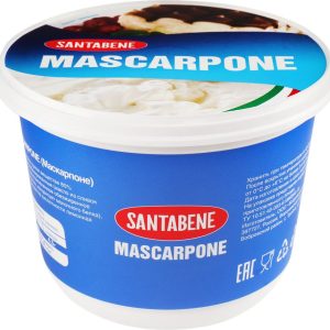 Сыр Маскарпоне "SANTABENE" 80% (500 гр)