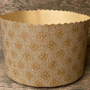 Форма бумажная для кулича на 750-800 гр. "ХВ " 154*112 мм.