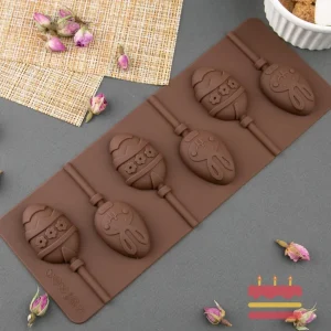 Силиконовая форма для леденцов «Пасха. Яички»