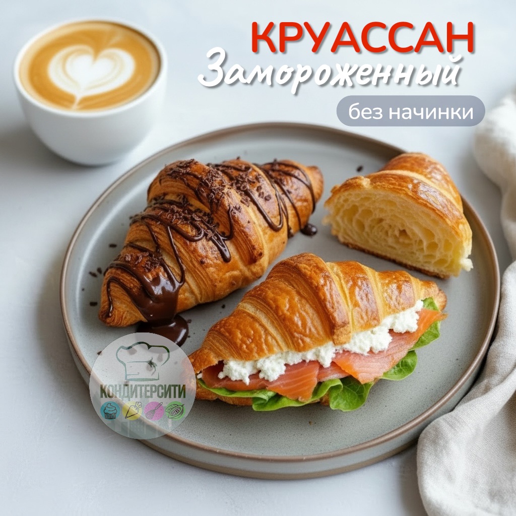 КРУАССАН замороженный 70 г, ЧЕРЁМУШКИ, РОССИЯ